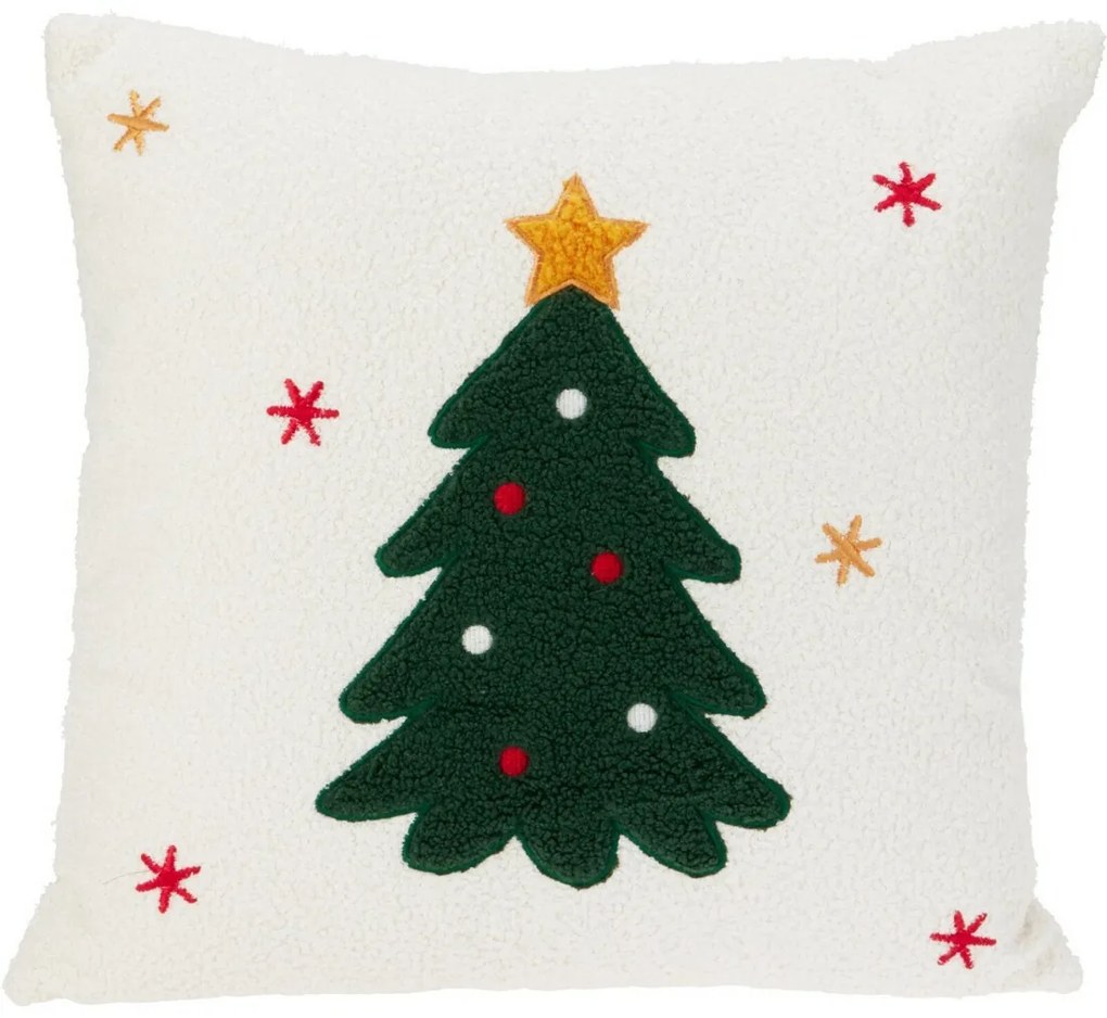 Poduszka świąteczna  Choinka z gwiazdą, 45 x 45 cm