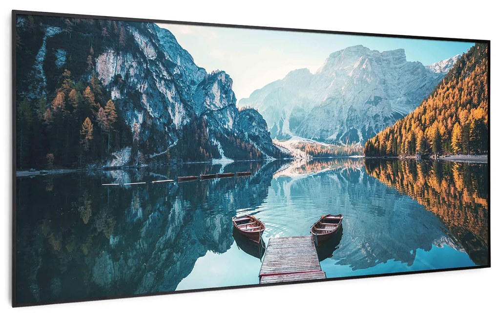 Klarstein Wonderwall Art Smart 700W 60x120cm Obraz na podczerwień Jezioro II