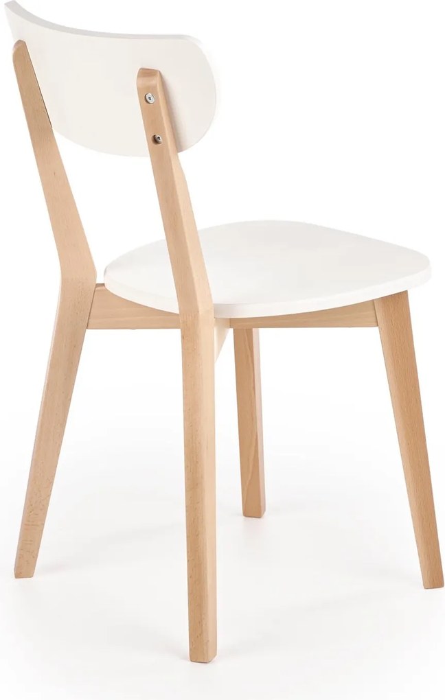 Skandynawskie krzesło bez podłokietników Buggi Halmar