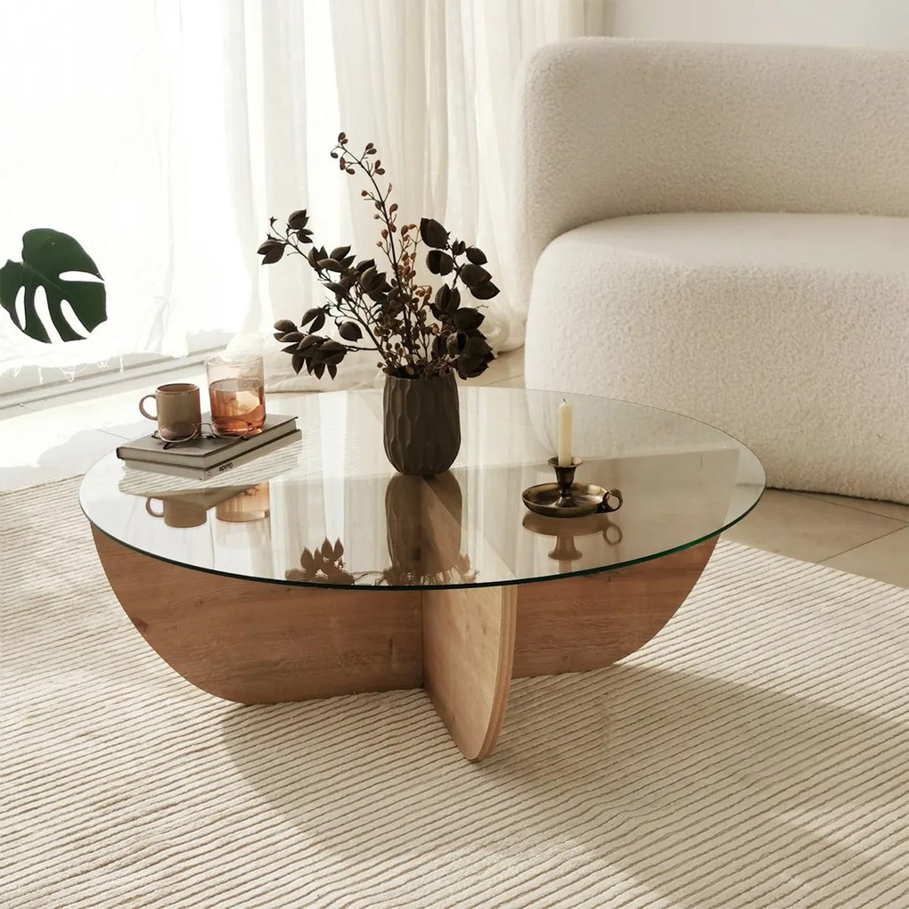 Stolik kawowy Lily Sapphire Oak