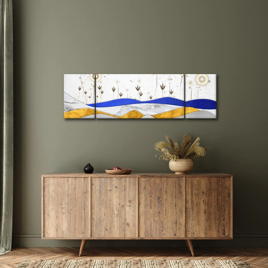 Obraz - Złote Góry (170x50 cm)