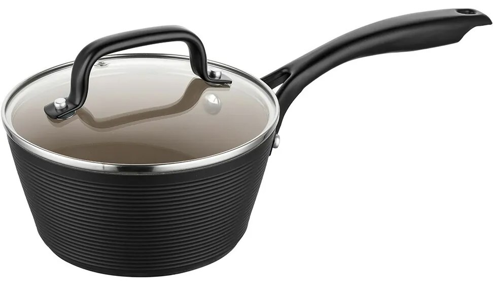 Florina Aluminiowy rondel Carina Black 1 l, 16 cm