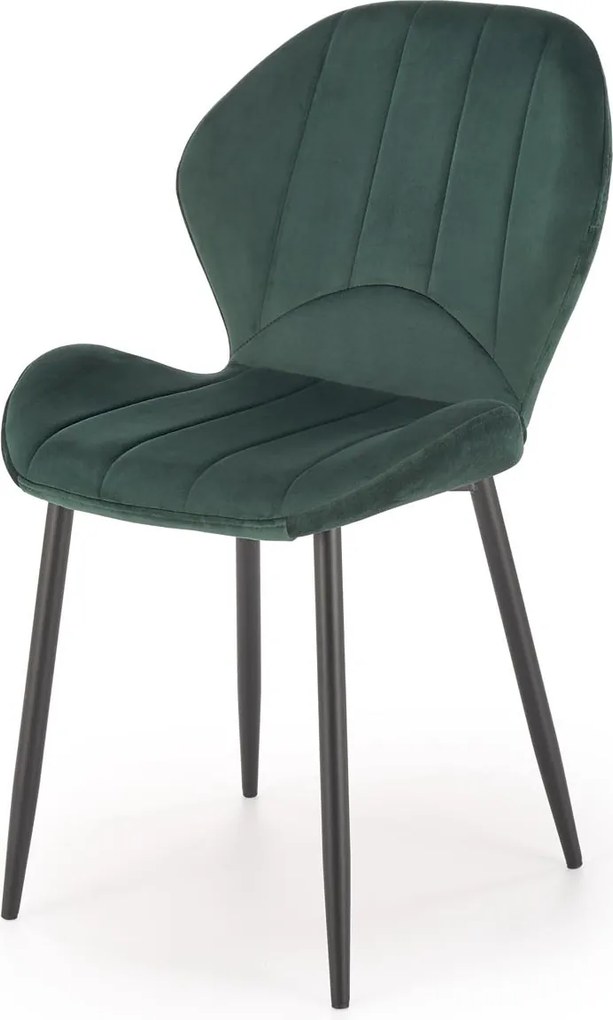 Krzesło do jadalni z pionowymi przeszyciami K538 Halmar