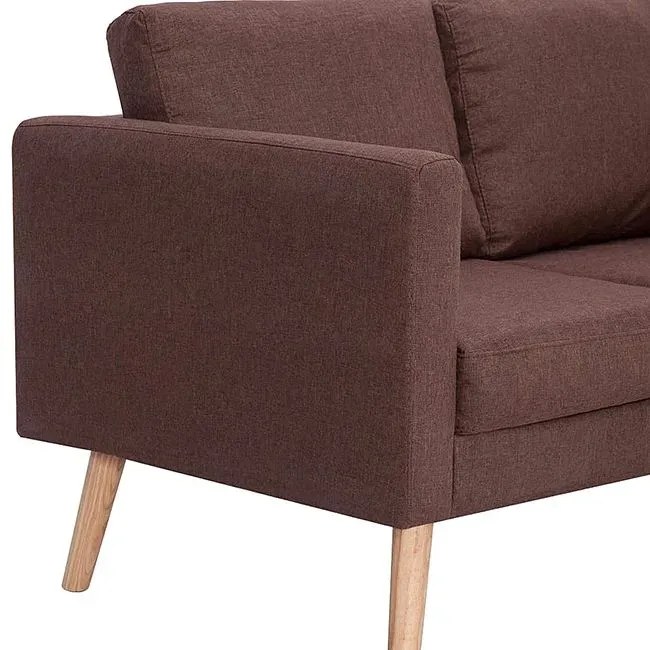 Dwuosobowa brązowa kanapa - Imex 2X