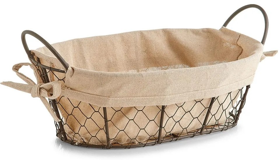 Koszyk na chleb, pieczywo, owoce COUNTRY STYLE, 30x21x11 cm, ZELLER