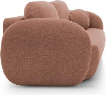 Sofa OLIO z funkcja spania i pojemnikiem PUDROWY RÓŻ ARAGON 59