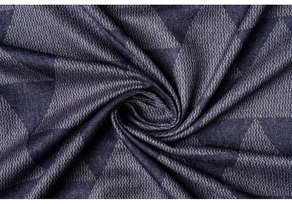 Niebiesko-szara zasłona 130x260 cm Zatapa – Mendola Fabrics