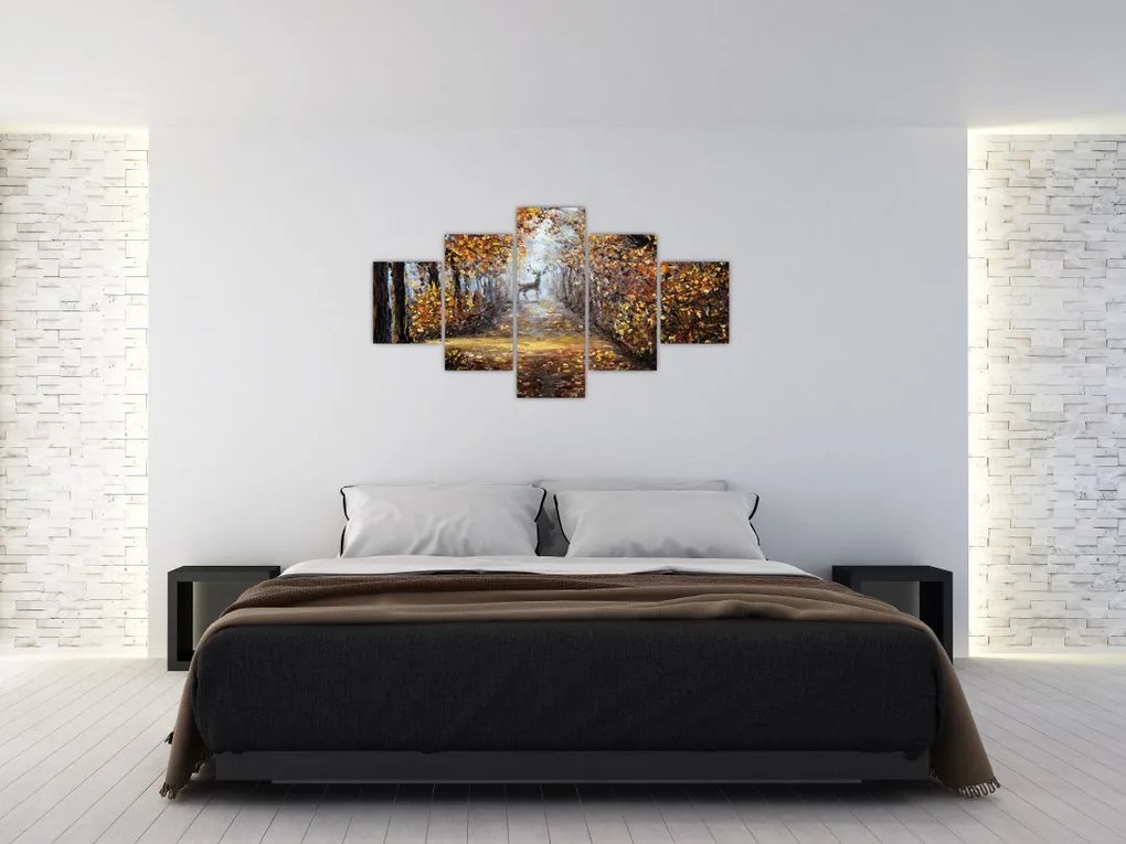 Obraz - Duch lasu (125x70 cm)