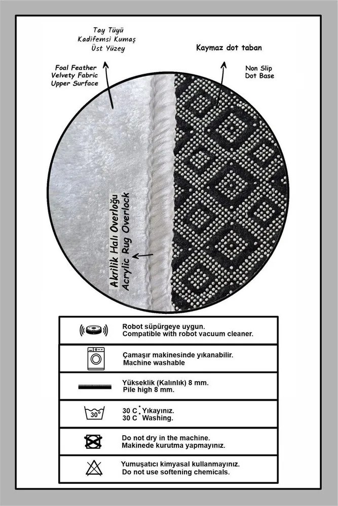 Kremowe dywaniki łazienkowe zestaw 2 szt. 60x100 cm Touch – Foutastic
