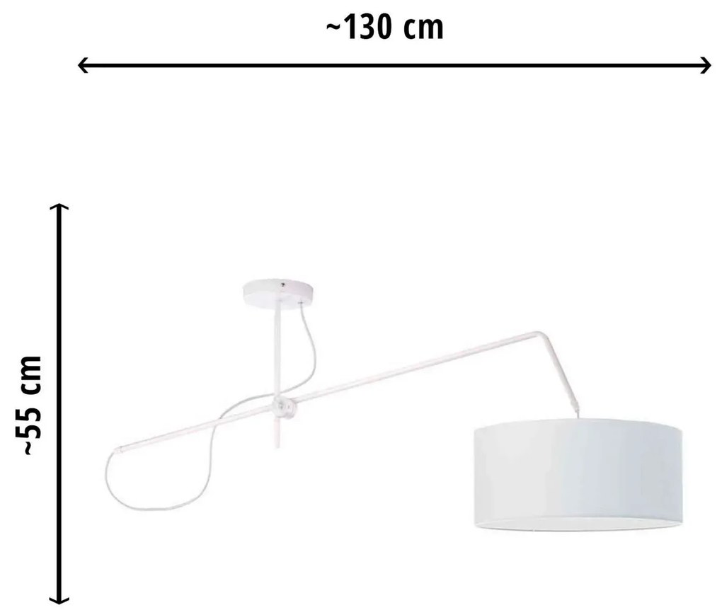 Lampa wisząca okrągła nad stół EX243-Risa Verta 2X