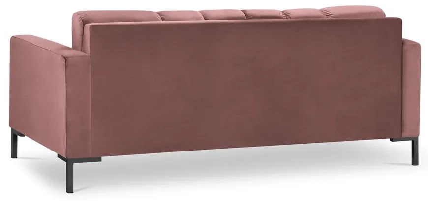 Różowa aksamitna sofa Cosmopolitan Design Bali