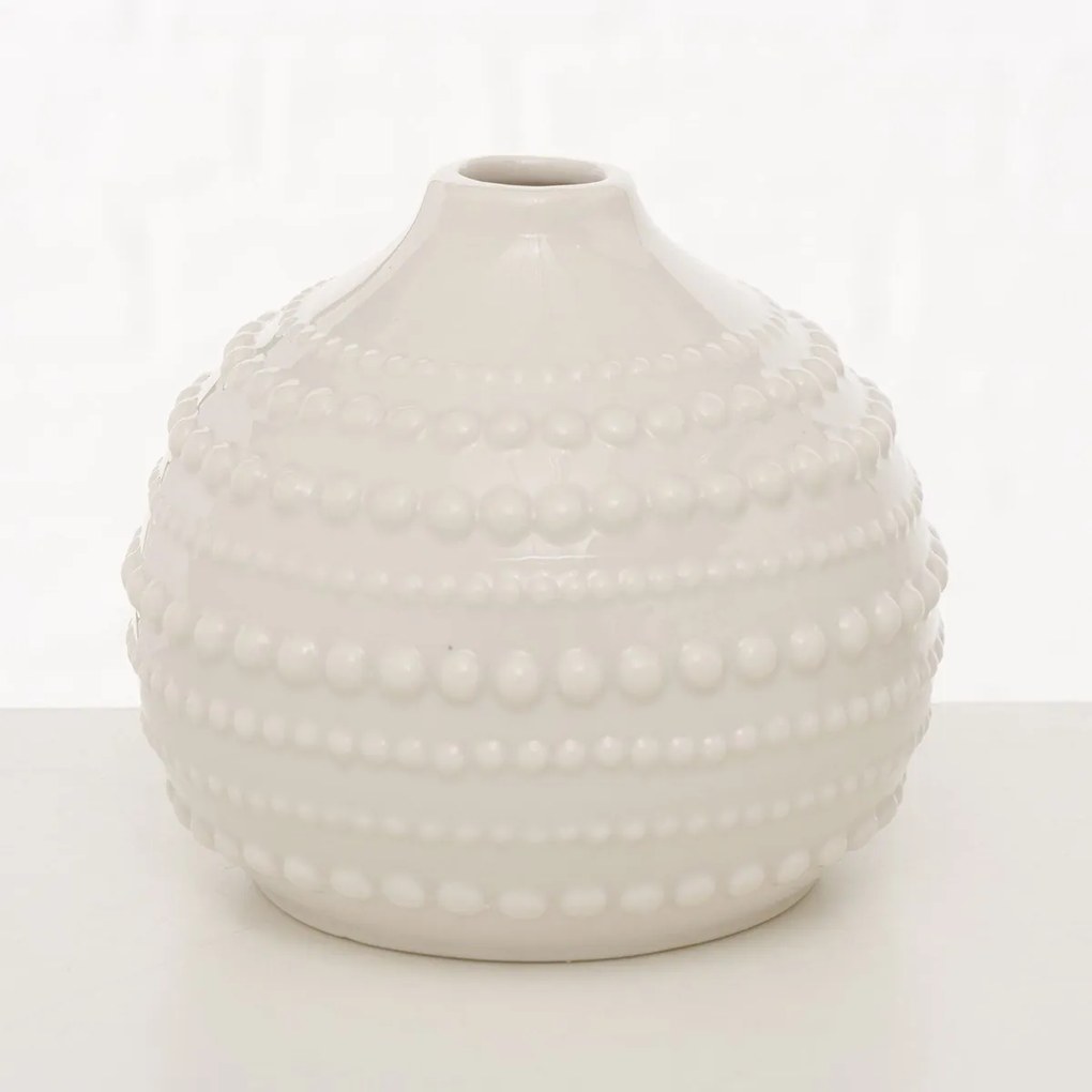 Wazon dekoracyjny Meruna, porcelanowy, 3 sztuki