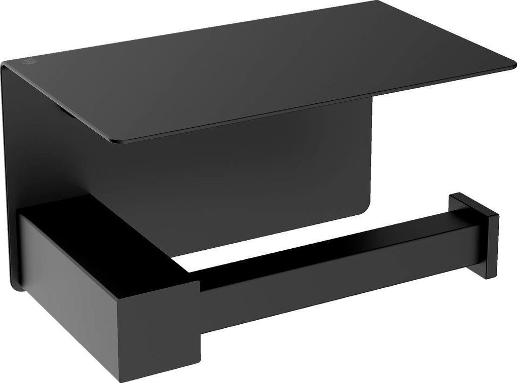 Uchwyt na papier toaletowy OLA - z półką