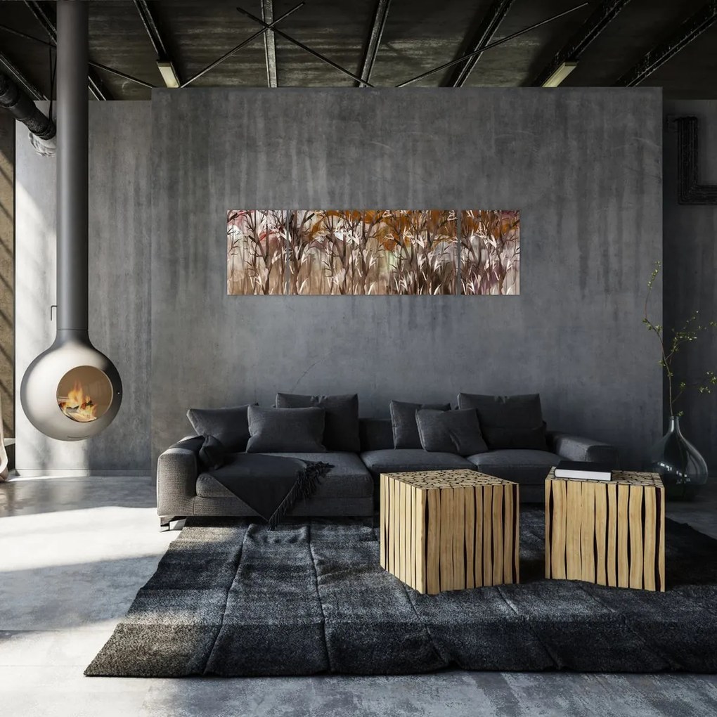Obraz - Drzewa (170x50 cm)