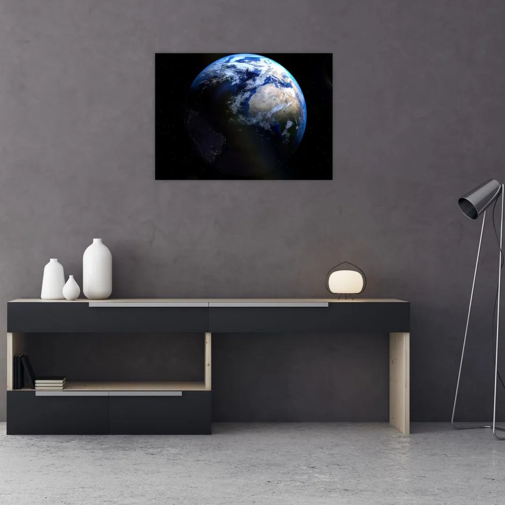 Obraz planety Ziemia (70x50 cm)