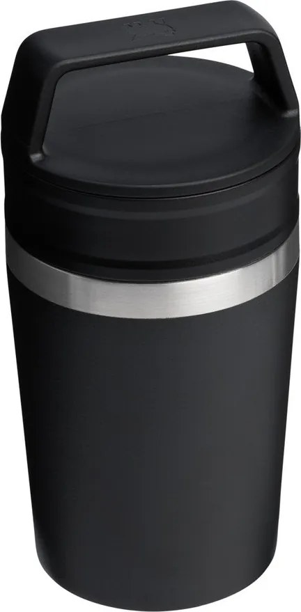 Czarny kubek termiczny ze stali nierdzewnej 230 ml Café-To-Go Travel Mug Black 2.0 – Stanley
