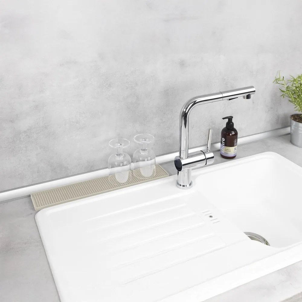 Beżowa plastikowa podkładka do naczyń 42x8 cm Slim – Wenko