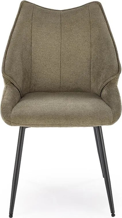 Krzesło tapicerowane K543 oliwkowe