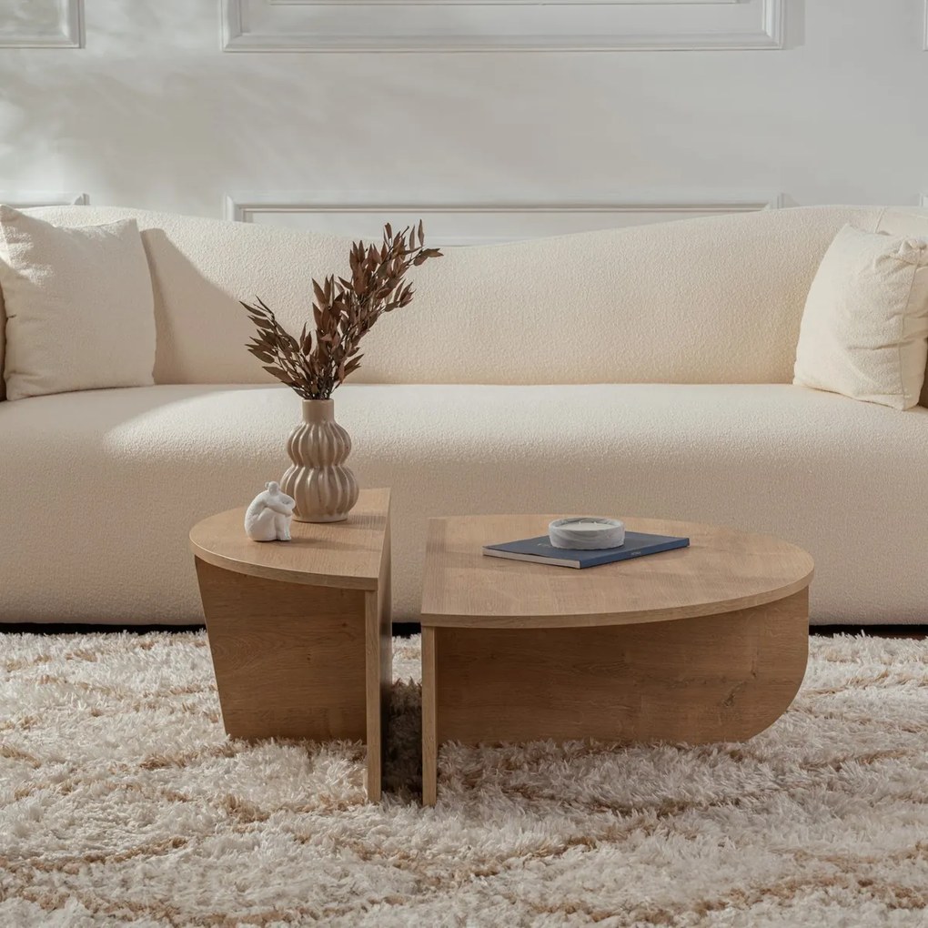 Stolik konferencyjny Orion Honey Oak