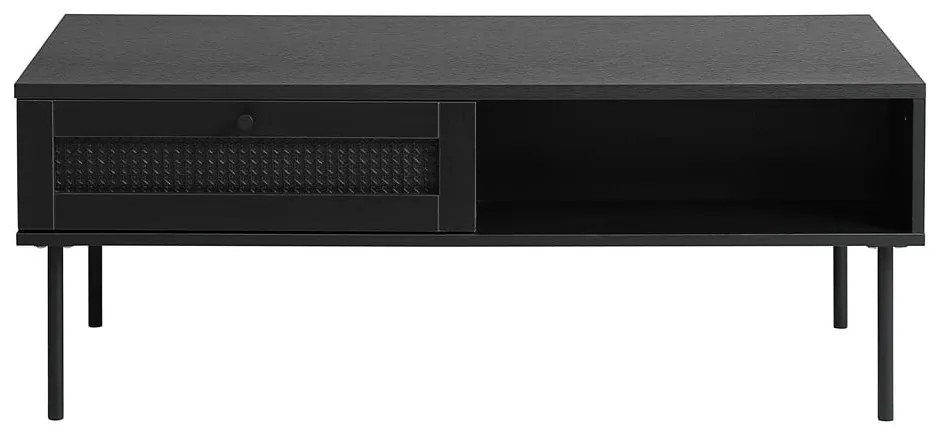 Czarny stolik 60x110 cm Pensacola – Unique Furniture