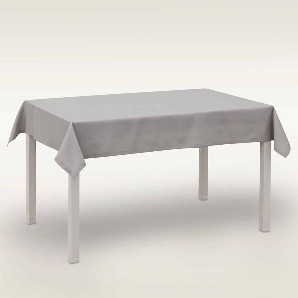 Obrus 140x280 cm jasnoszary