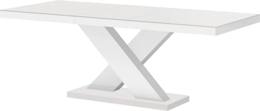 Rozkładany stół do jadalni z matowym blatem Xenon Hubertus