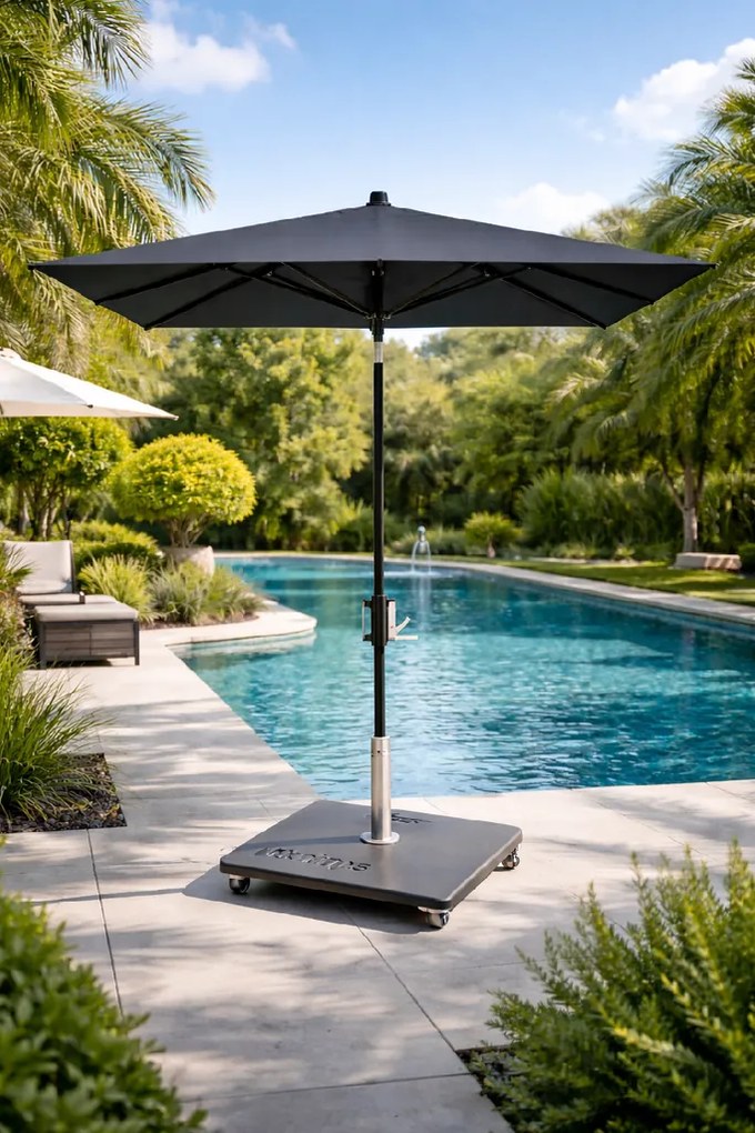 Knirps APOLL BLACK parasol ogrodowy 240 x 240 cm zielony