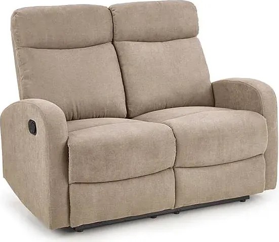 Podwójna beżowa sofa rozkładana Gliko W7-C67