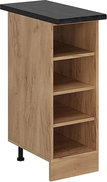 Półka kuchenna złoty dąb energetyczny 30x60x81.6 r-line