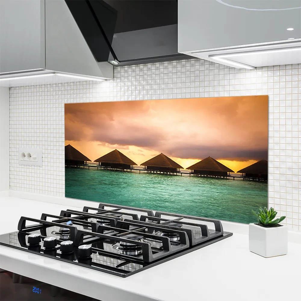 Szkło nad Blatem Dom Nad Lazurową Wodą