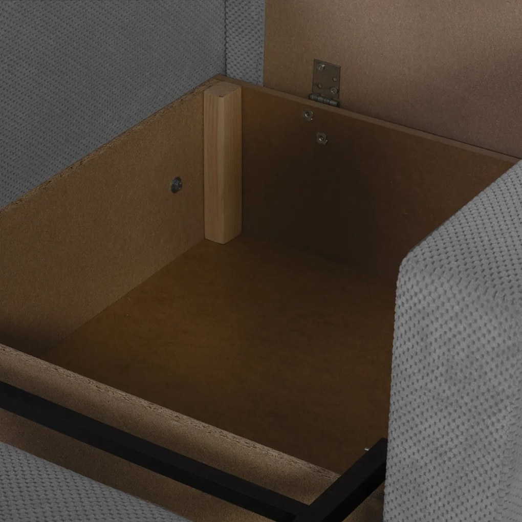 Fotel DIZY z funkcją spania Cappuccino