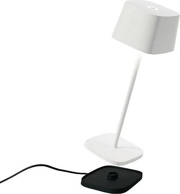 Lampa stołowa LED Ofelia Pro White z możliwością ładowania i ściemniania