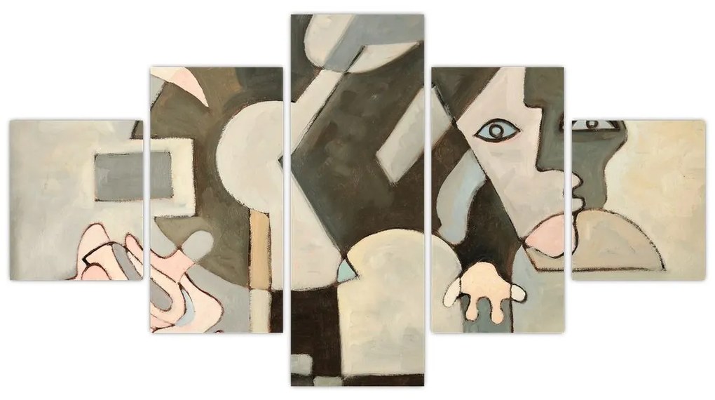 Obraz - Kubizm (125x70 cm)