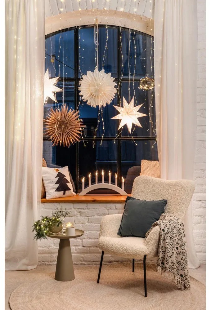 Kremowy fotel z imitacji futra Glasgow – Bonami Essentials