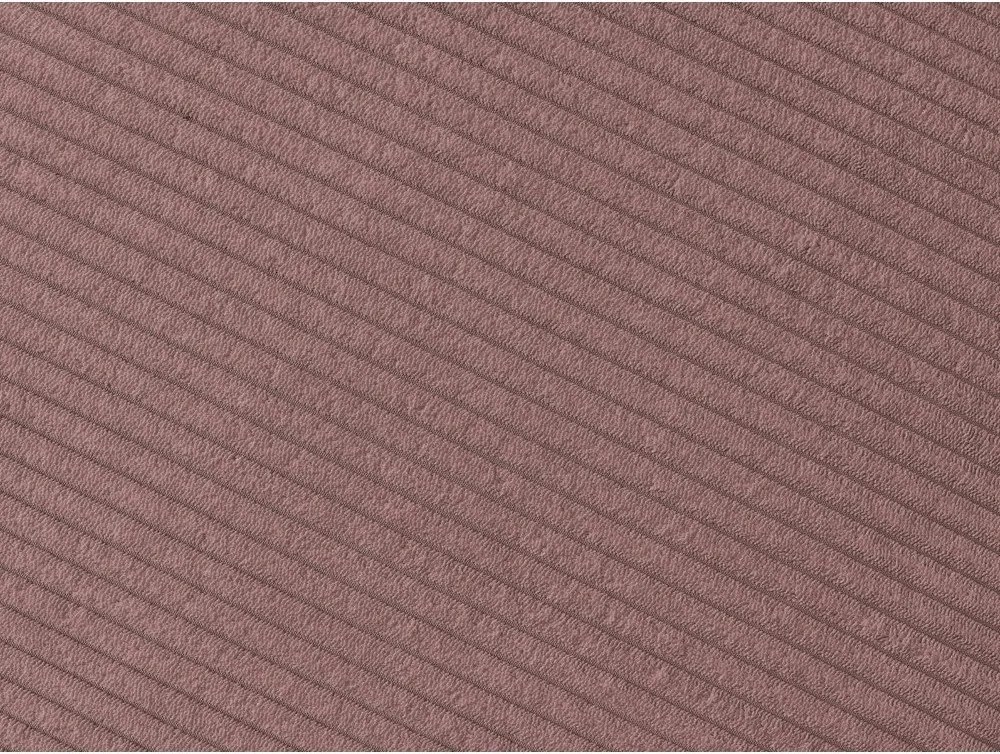 Różowa sztruksowa sofa 250 cm Tina – Bobochic Paris