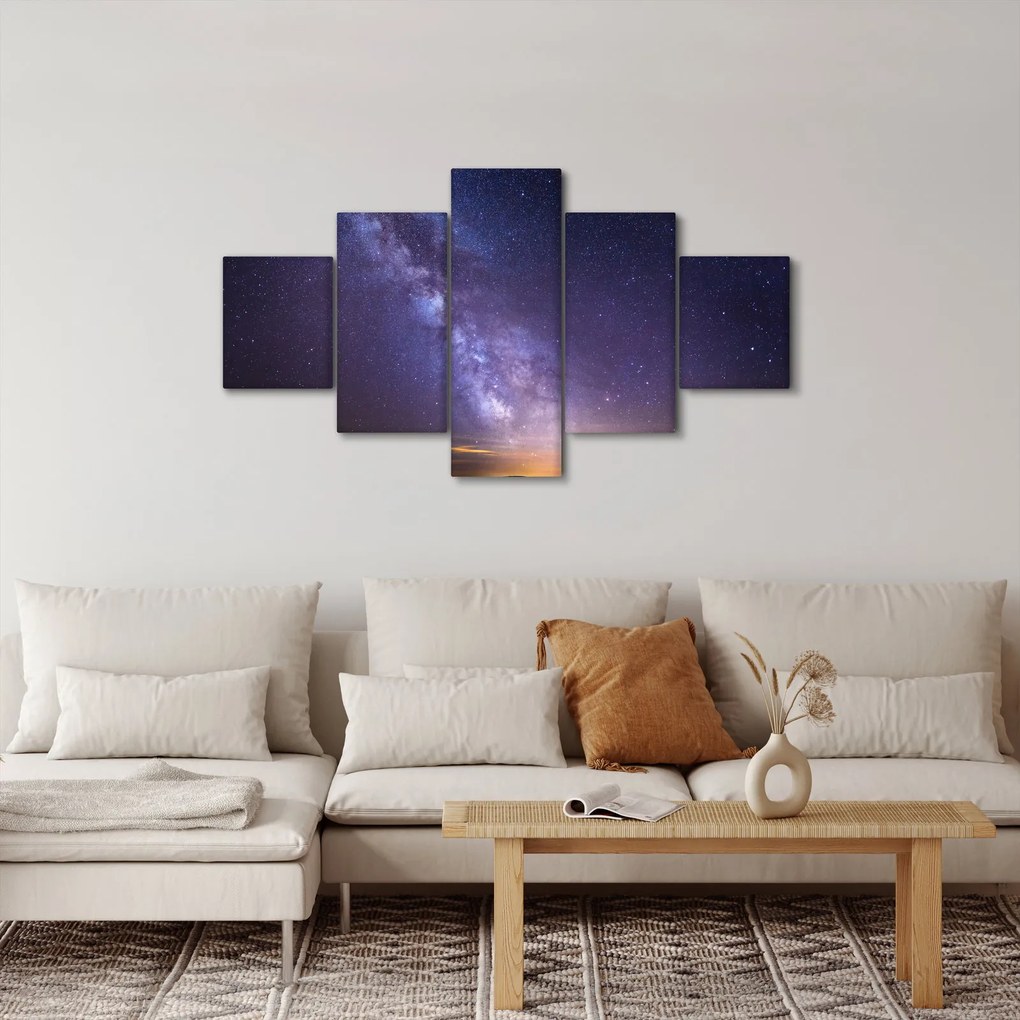 Obraz - Widok z kosmosu (125x70 cm)