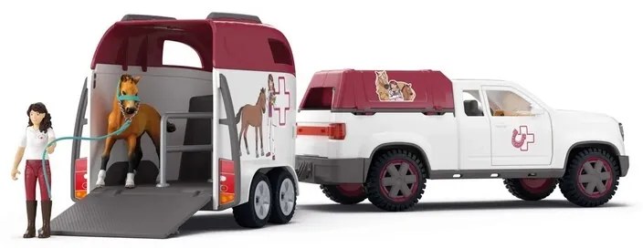 Schleich 42704 Mobilny weterynarz z przyczepą