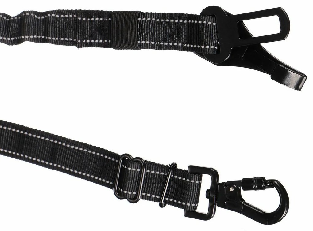 Sixtol Samochodowy pas bezpieczeństwa dla psa Car Belt Fredy, 63/90 x 2,5 cm