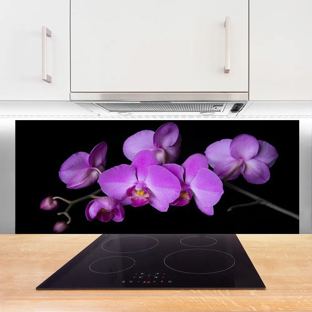 Panel Szklany Szlachetna Elegancja Storczyka