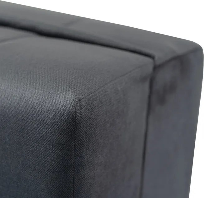 Fotel do Spania VERO Rozkładany Jednoosobowy Amerykanka Szary Nowoczesny