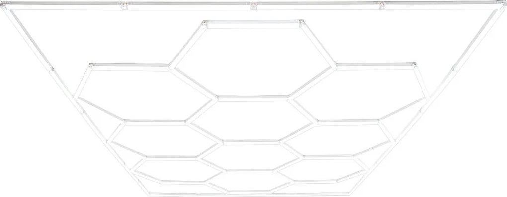 Oświetlenie LED sześciokątne x 10