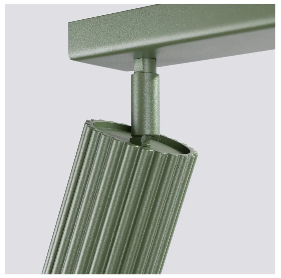 Zielona lampa punktowa 6,5x30 cm Gleam – Sollux