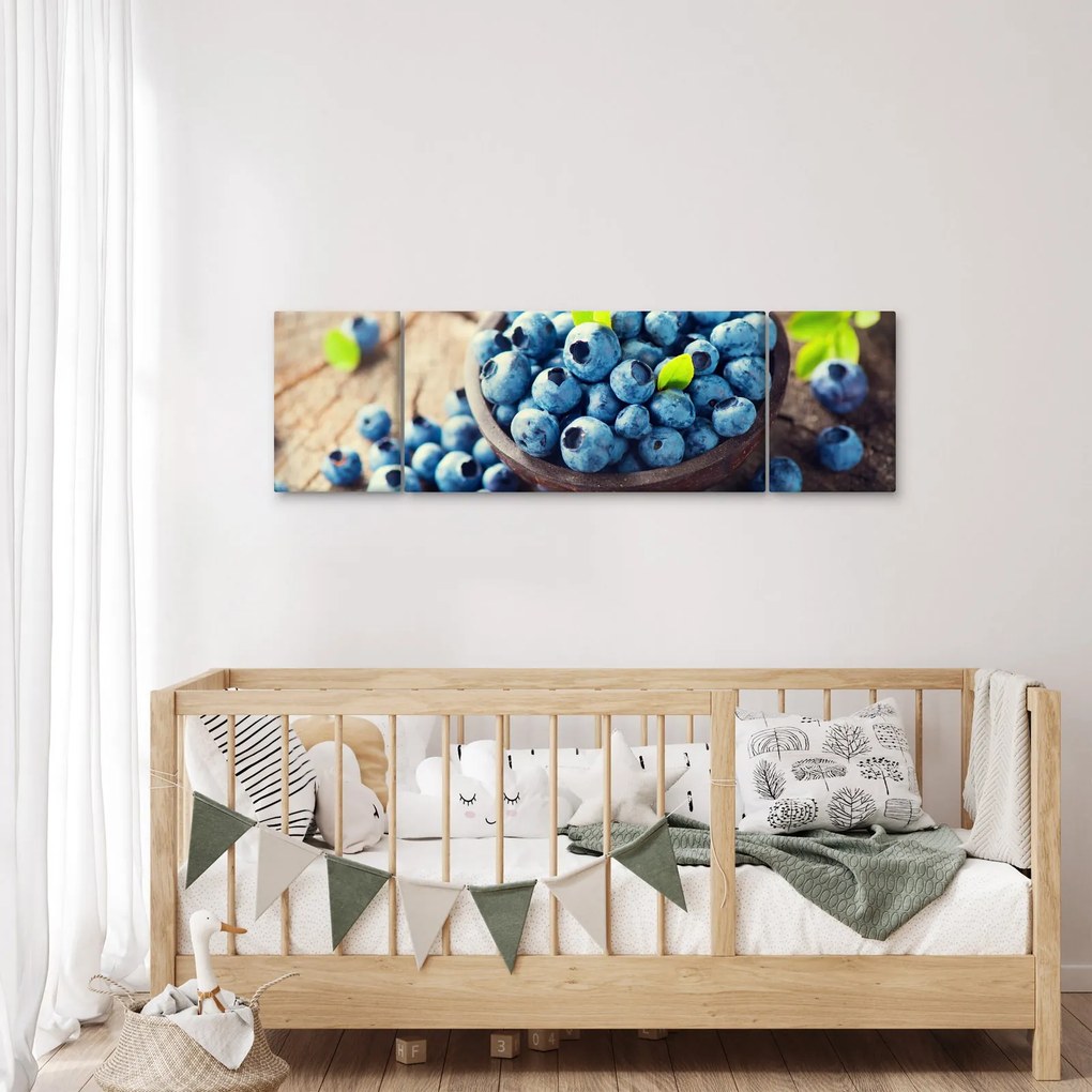 Obraz - Jagody (170x50 cm)