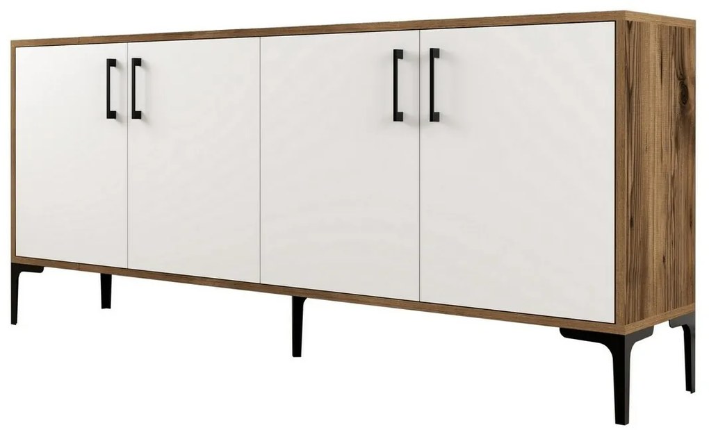 Szafka Kiev Walnut and White