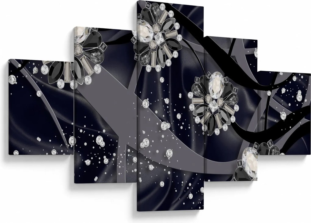 Obraz - Diamenty w pomieszczeniu (125x70 cm)