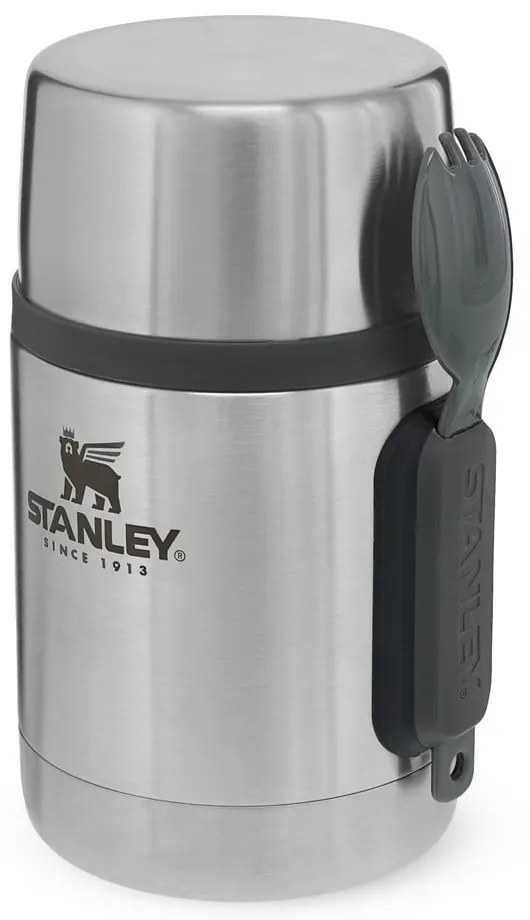 Termos na jedzenie ze stali nierdzewnej w kolorze srebra 530 ml Adventure – Stanley