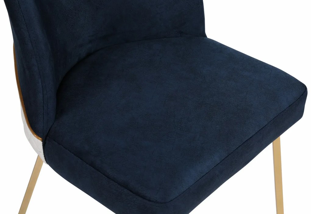 Zestaw krzeseł do jadalni Madrid Dark Blue, 2 szt., 2 szt.