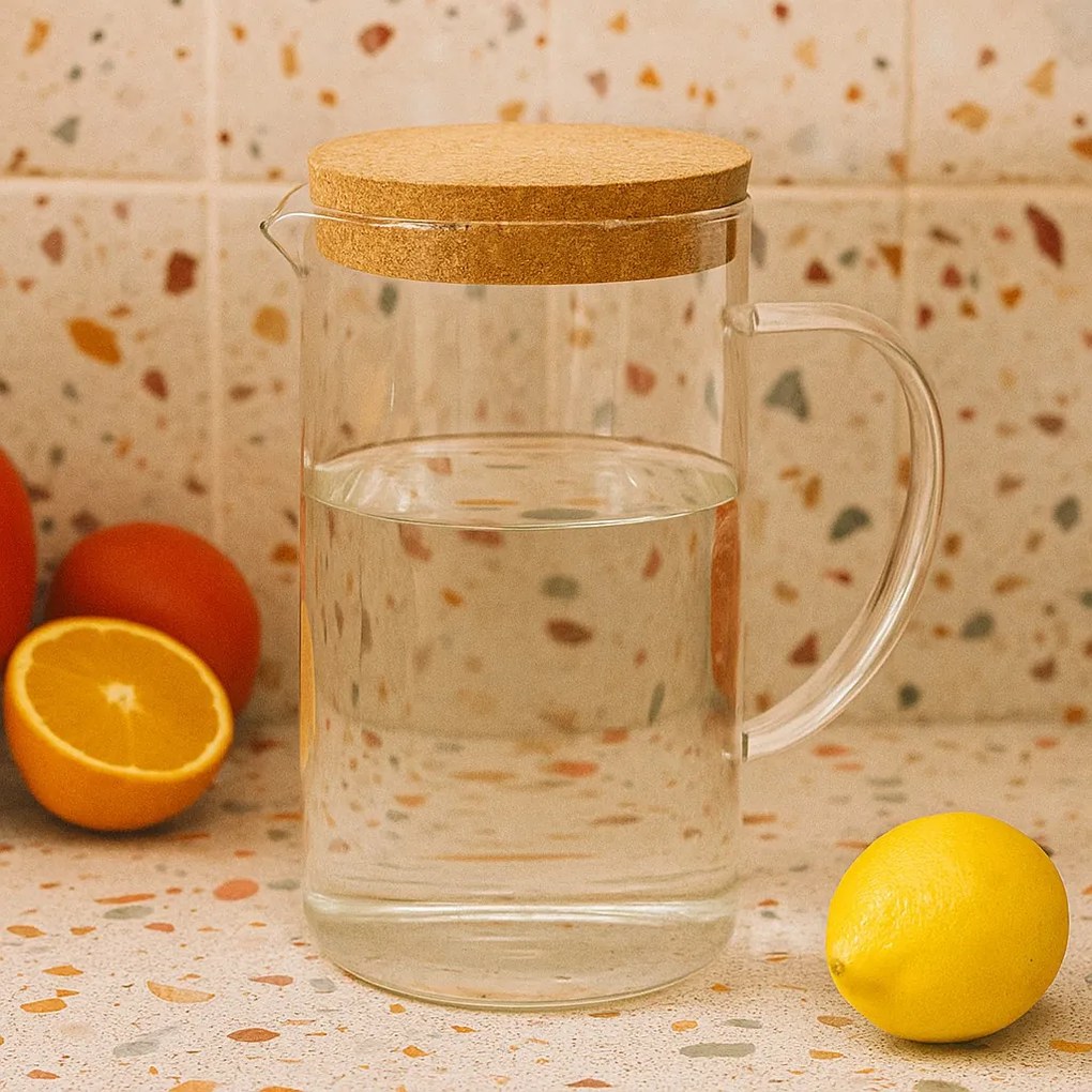 Dzbanek na wodę szklany NATO, 1,4 l