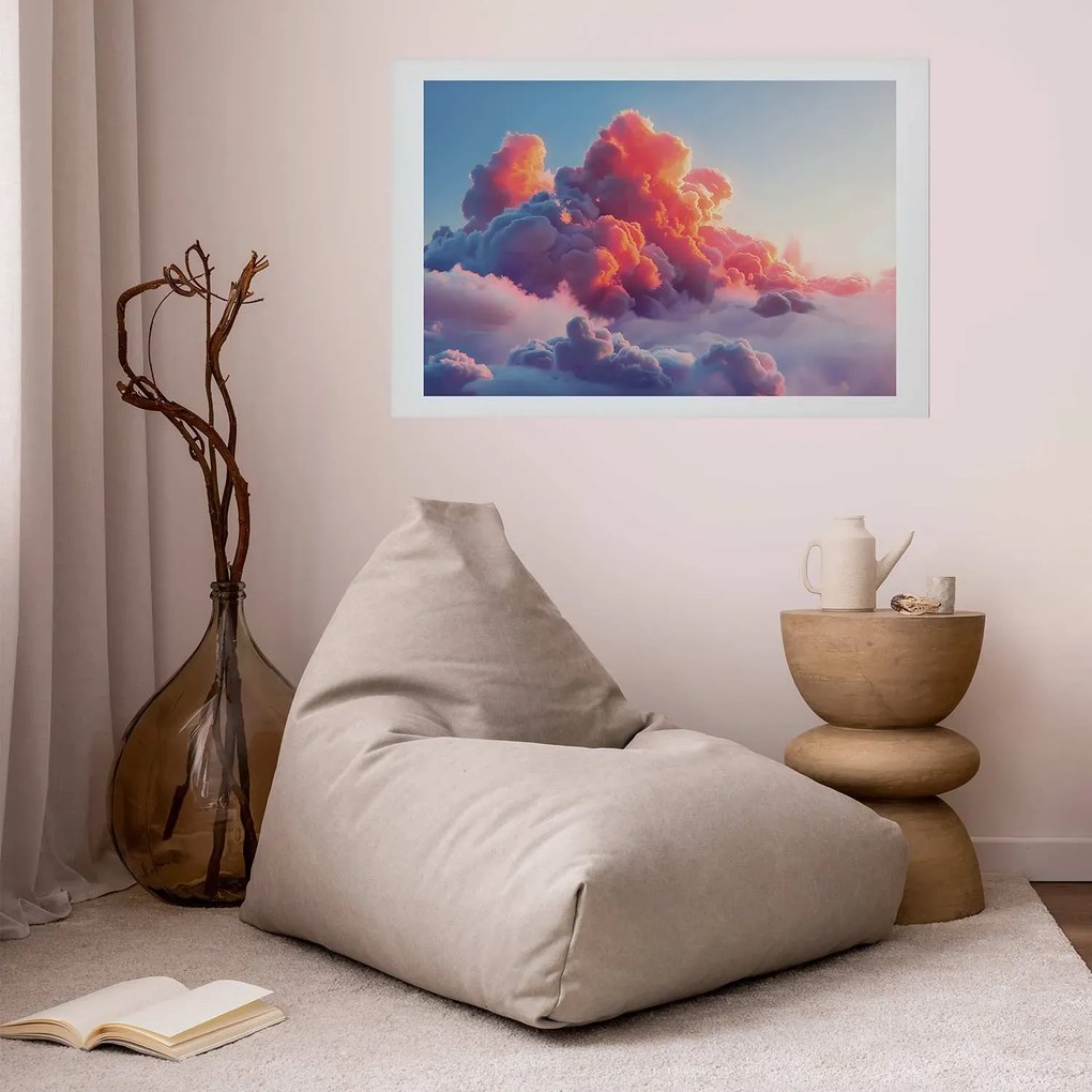Plakat Zmierzchowy spektakl 90x60 cm bez ramy z marginesem ARTGEIST B