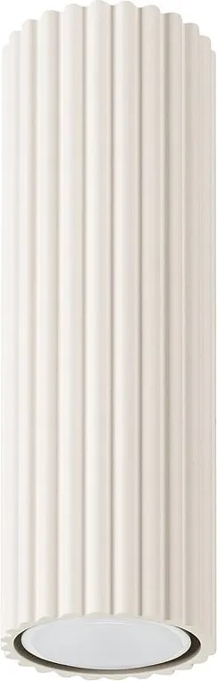 Lampa Sufitowa Minimalistyczny Karbon, Aluminium - 1 Źródło - L.6.5 X H.20 Cm - Beżowy